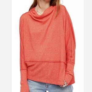 We The Free Londontown ribbed Thermal Top womens S 
Lagenlook boho western